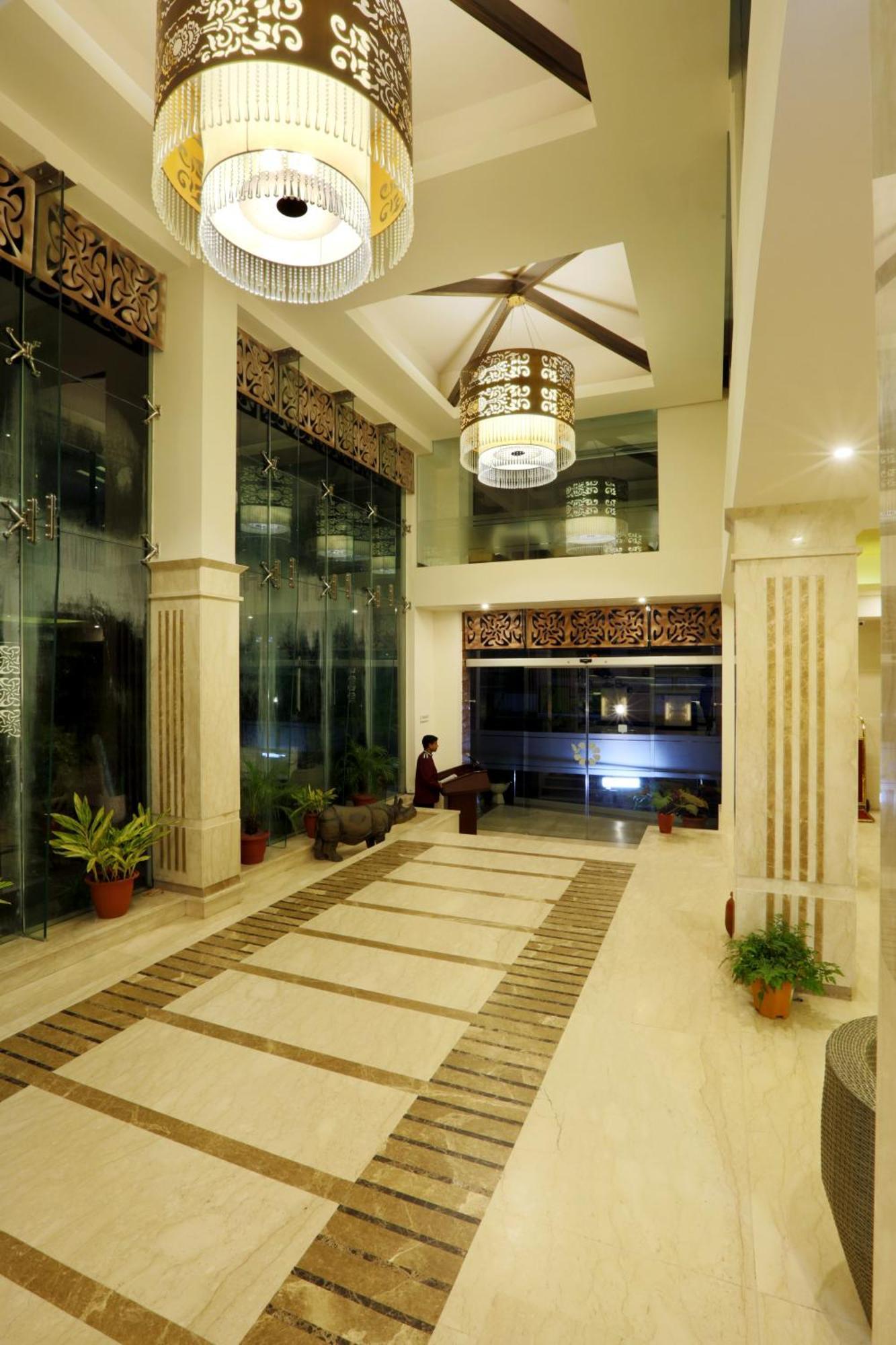 Hotel Prithvi Palace Aerocity Delhi Airport Neu-Delhi Exterior foto