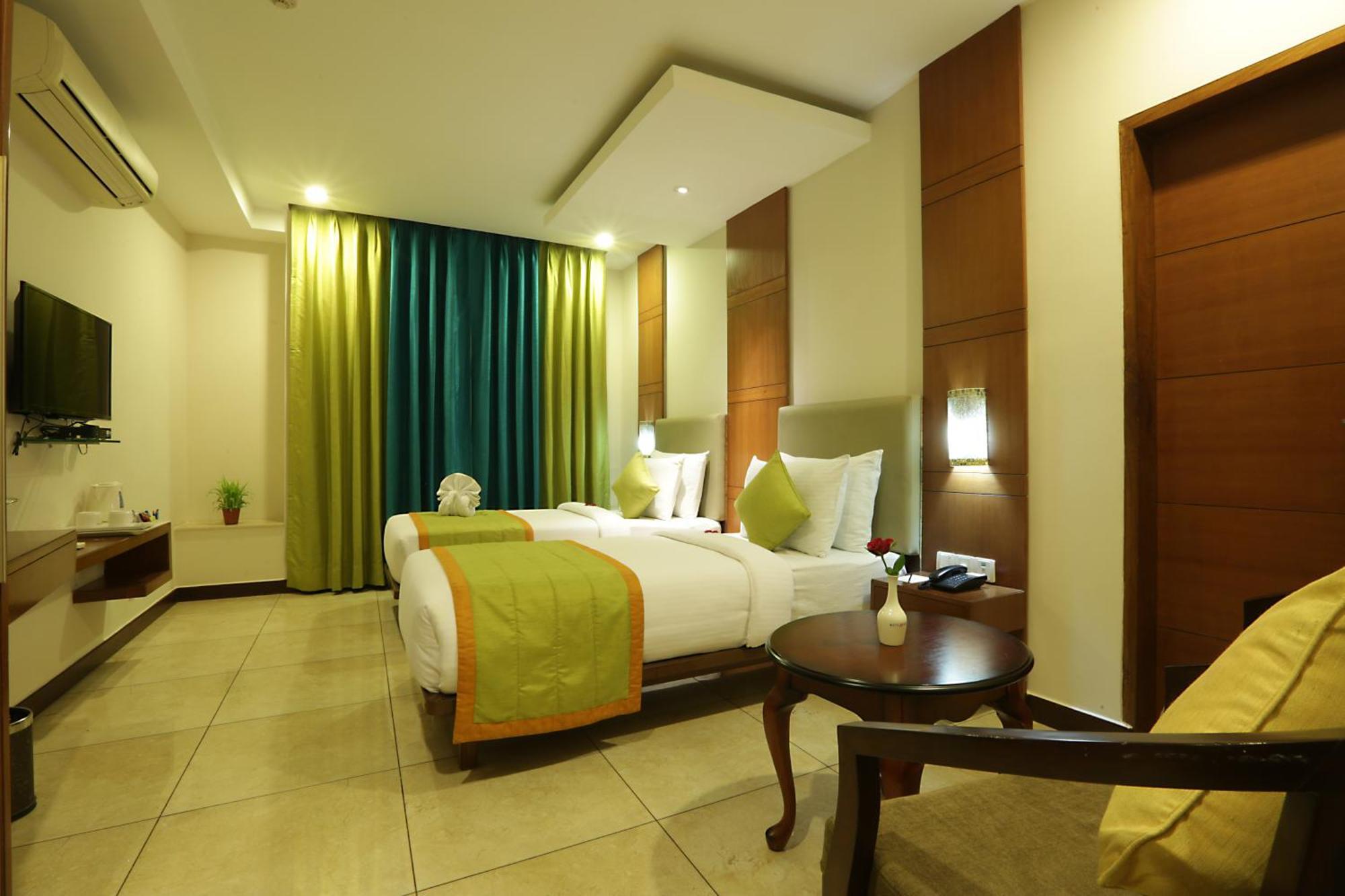 Hotel Prithvi Palace Aerocity Delhi Airport Neu-Delhi Exterior foto